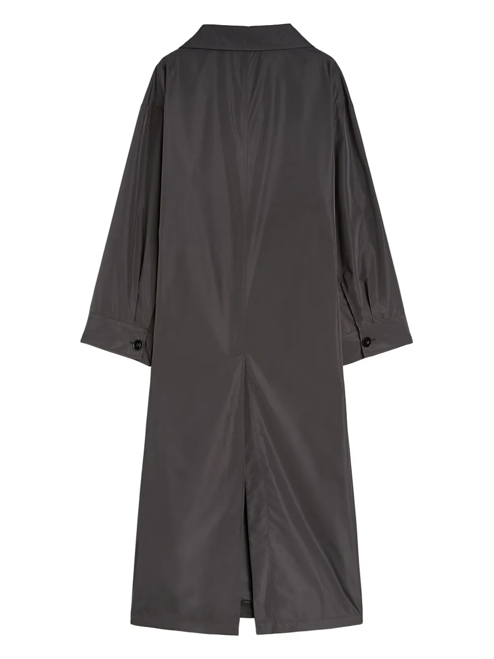 Jil Sander Single-breasted Trench Coat In Brown