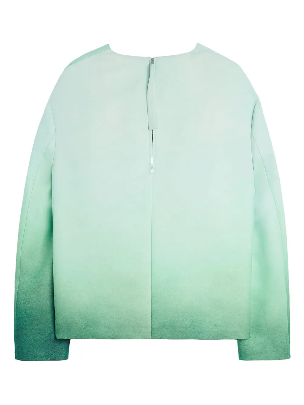 Jil Sander Top met grafische print Groen