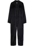 Jil Sander embroidered Jumpsuit - Black
