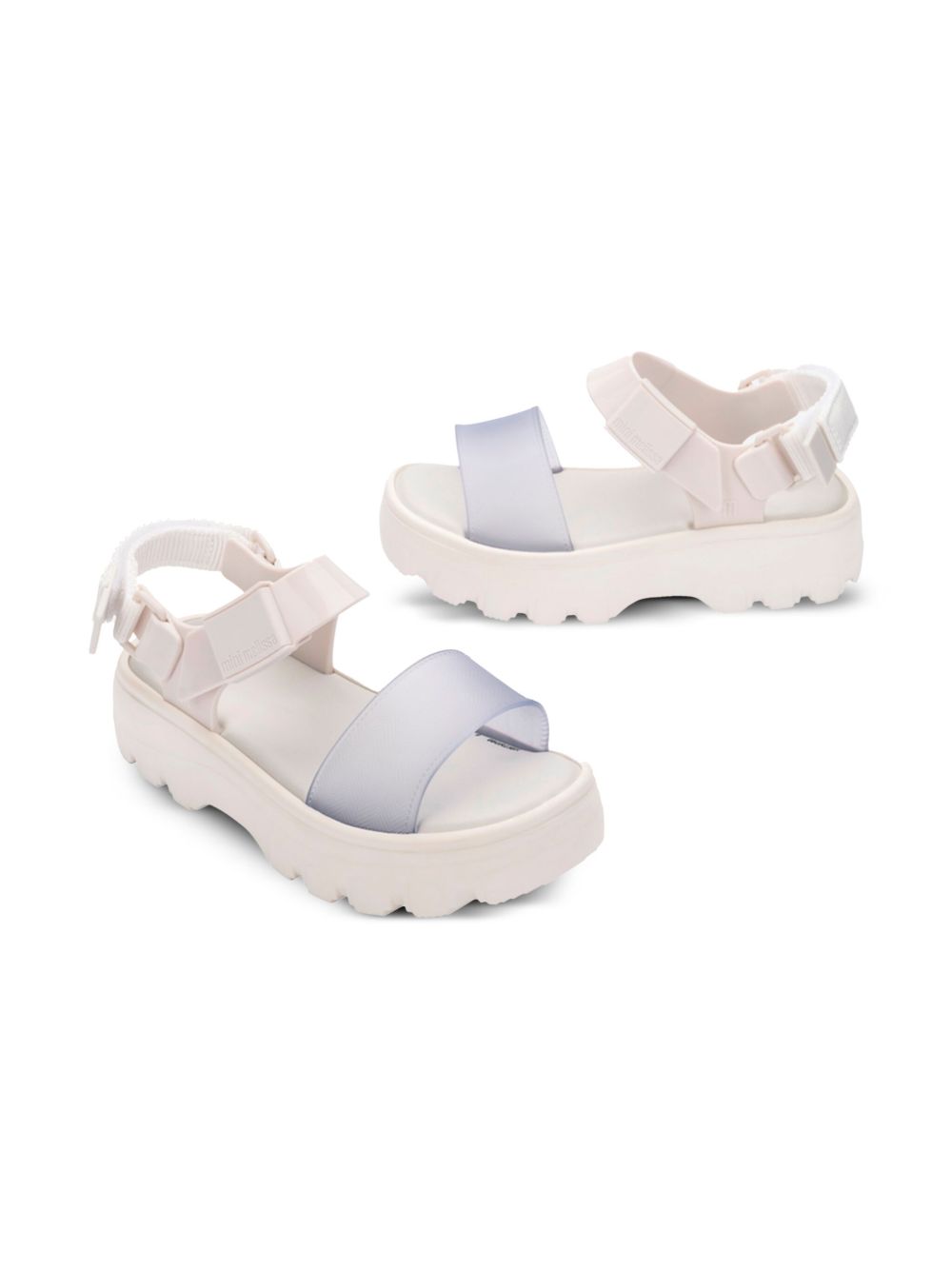 Mini Melissa Kick Off sandals White