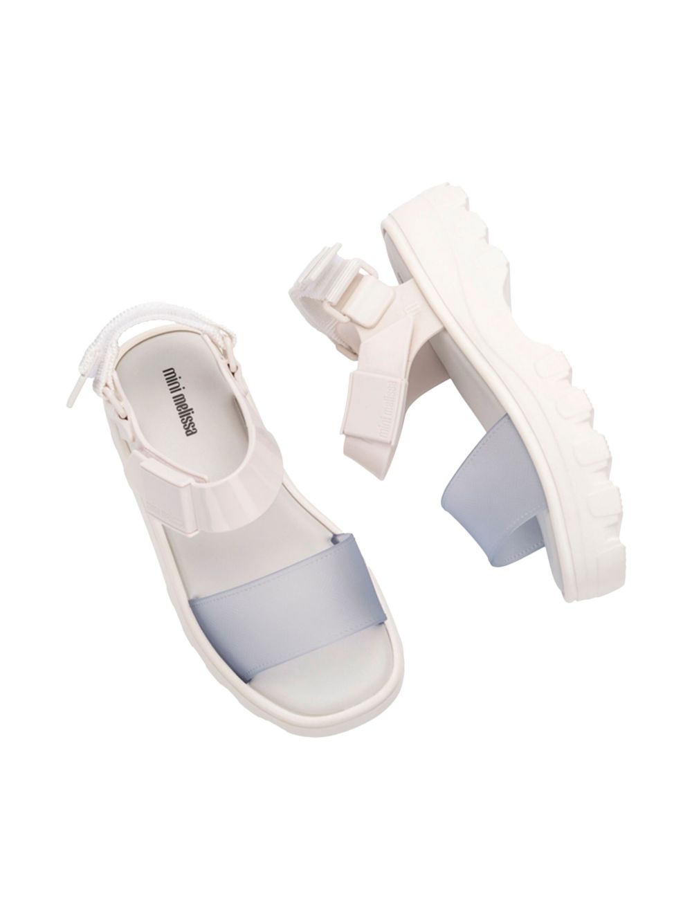 Mini Melissa Kick Off sandals White