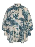 F.R.S For Restless Sleepers floral-print shirt - Neutrals