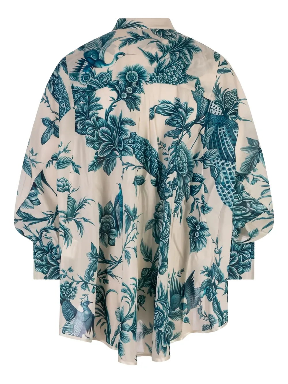 F.R.S For Restless Sleepers floral-print shirt - Beige