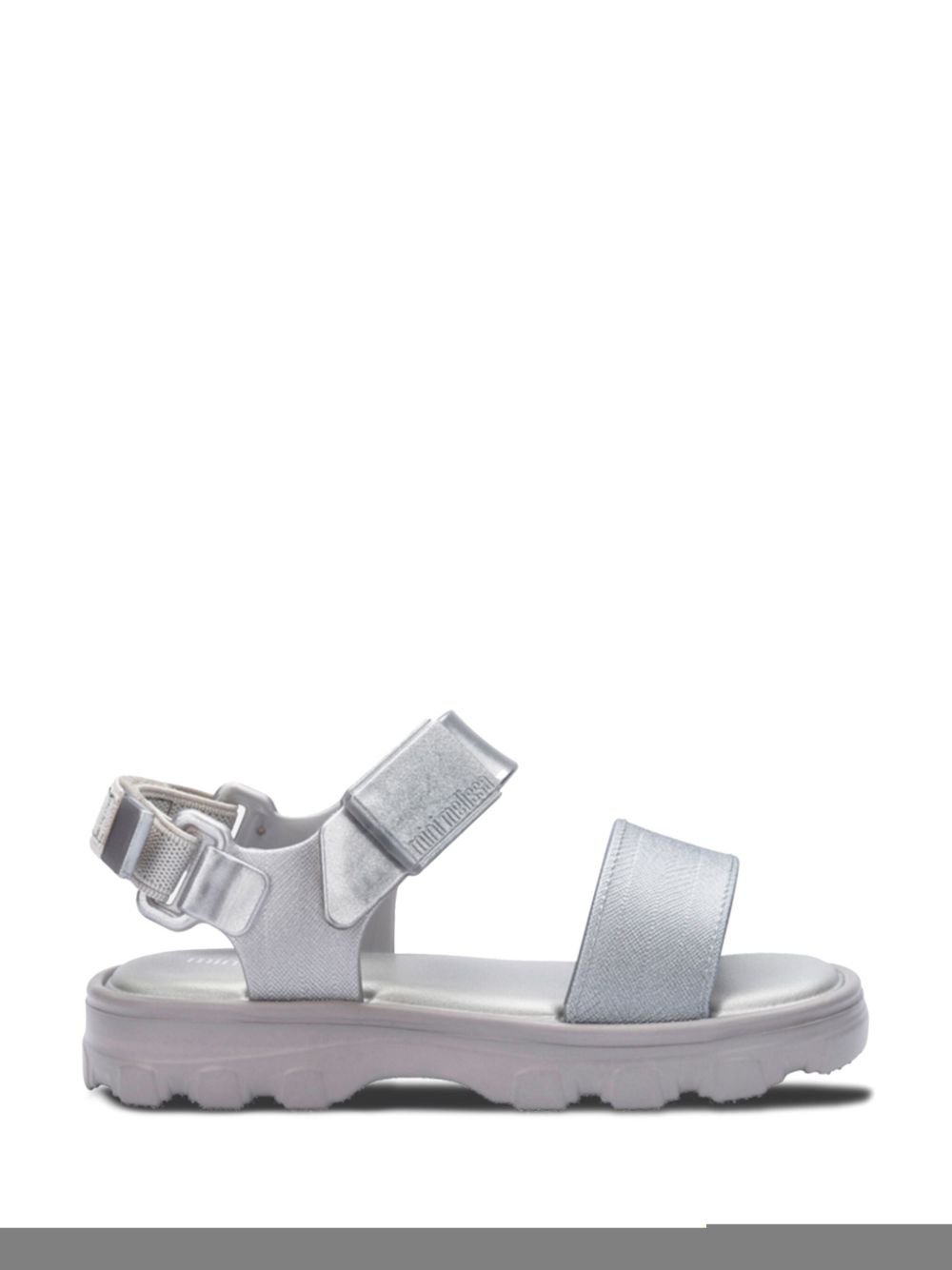 Mini Melissa Kick Off sandals Silver