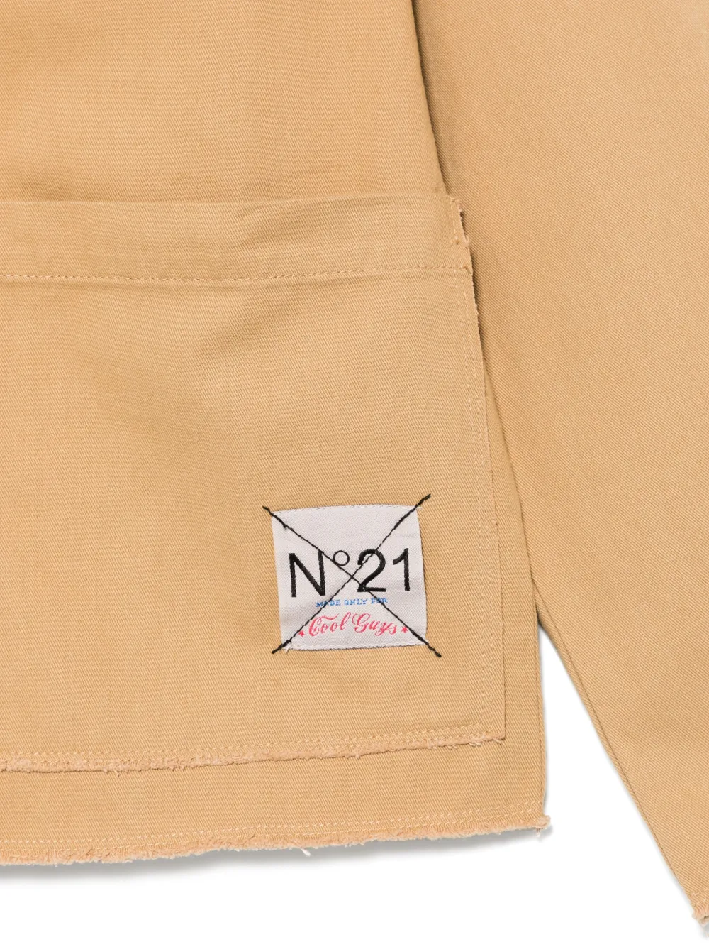 N°21 Denim Jacket In Neutrals