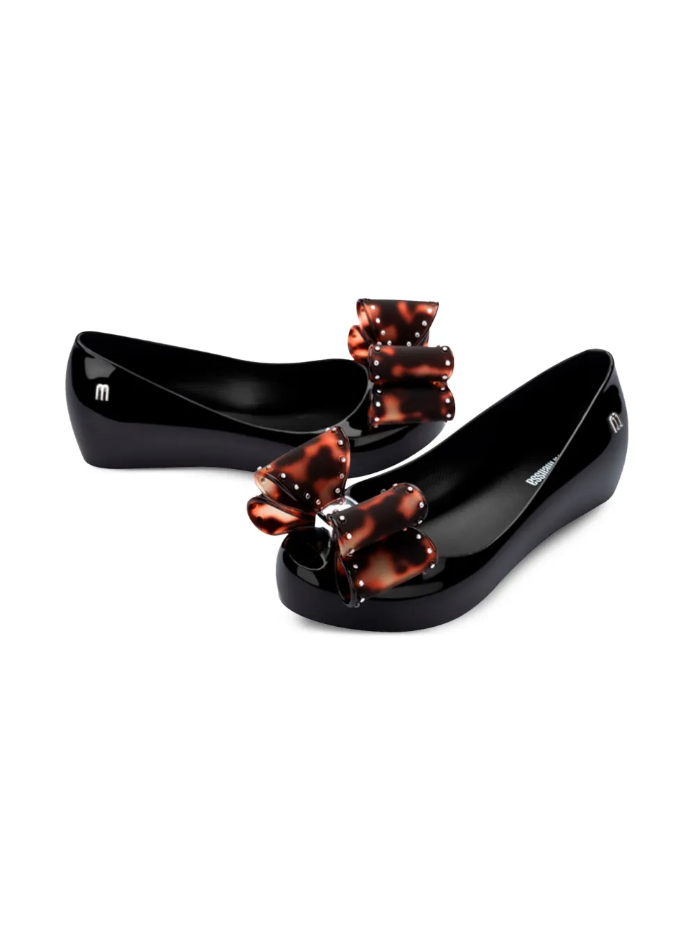 Mini Melissa Ultragirl Classic Bow ballet flats Black