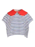 Ioana Ciolacu Orchid top - Blue