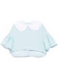 Ioana Ciolacu Orchid blouse - Blue