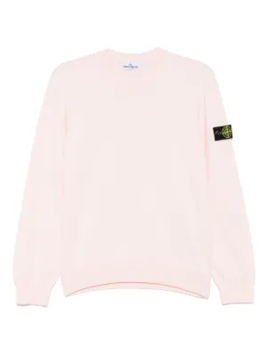 Stone Island Junior コンパス プルオーバー | ピンク | FARFETCH JP