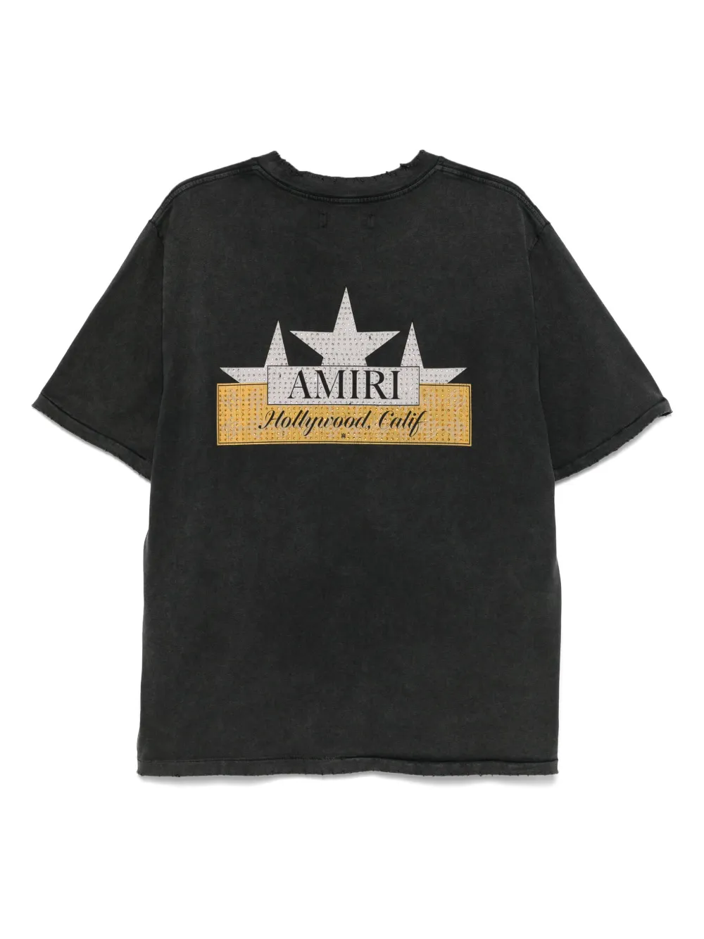 AMIRI Crystal Star T-shirt - Grijs