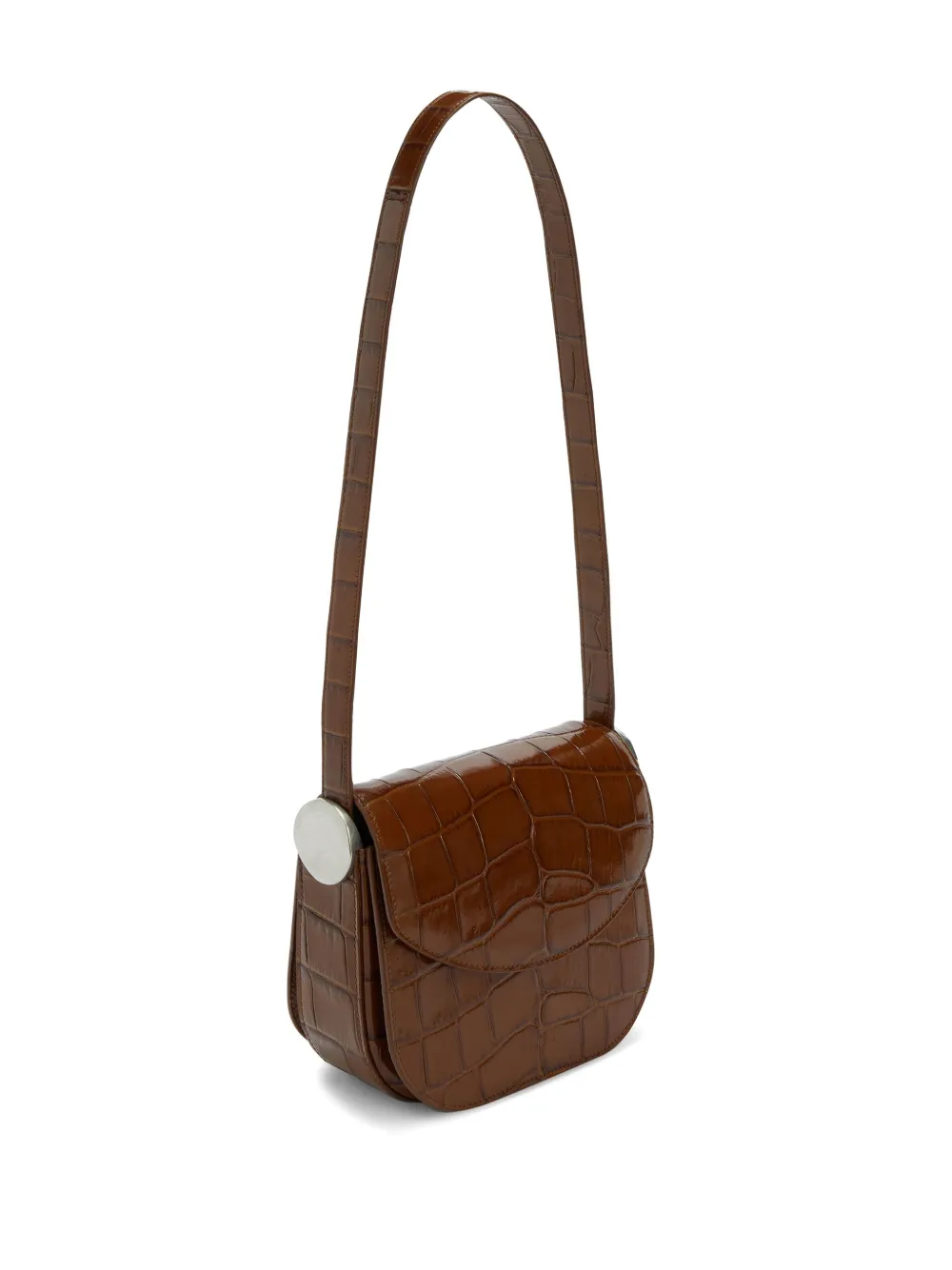 Jil Sander Kleine Coin crossbodytas Bruin