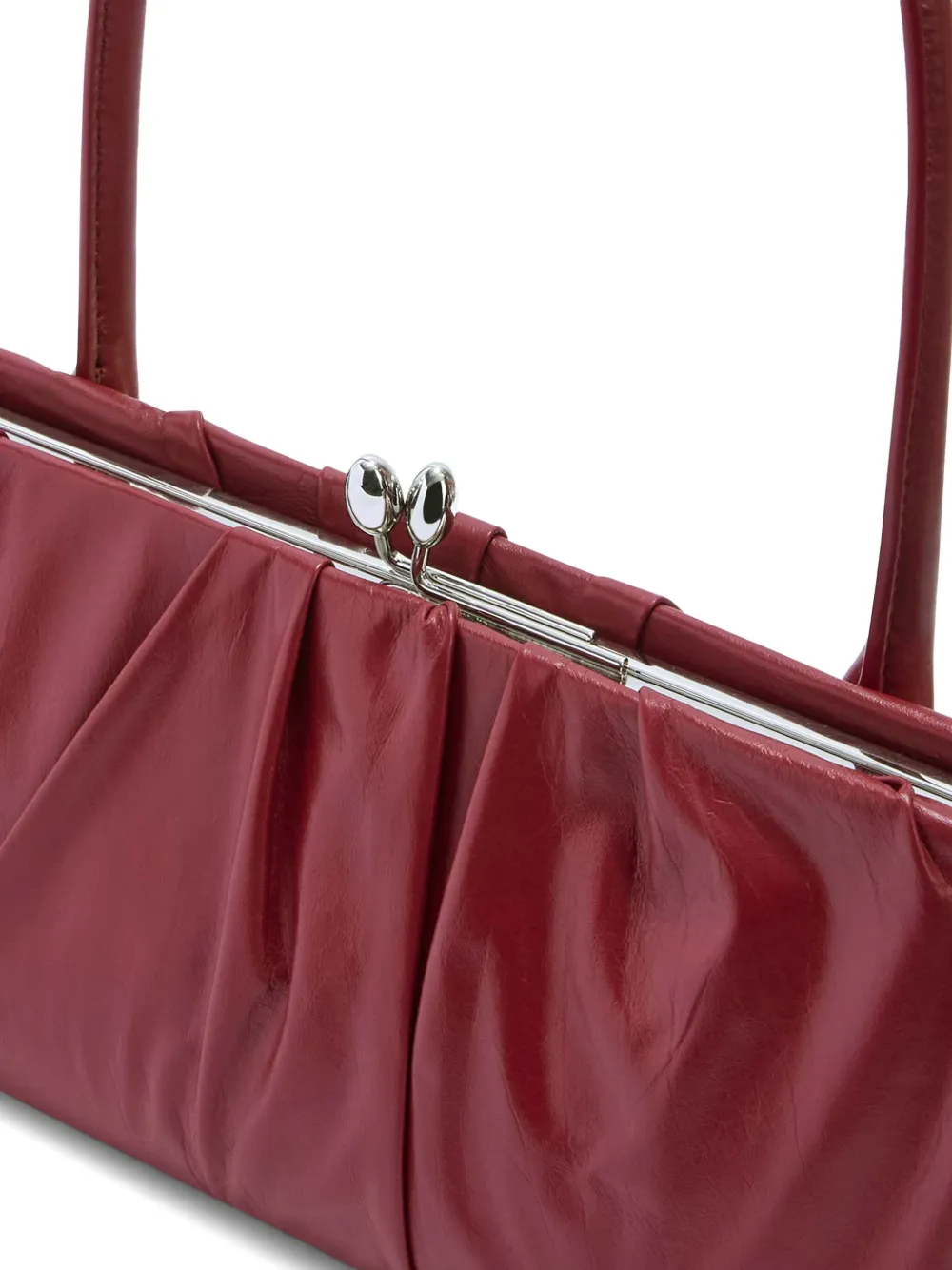 Jil Sander Goji kleine shopper Rood