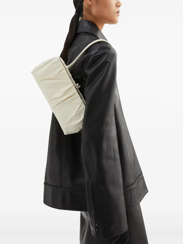 Jil Sander Small Goji Shoulder Bag | White | FARFETCH