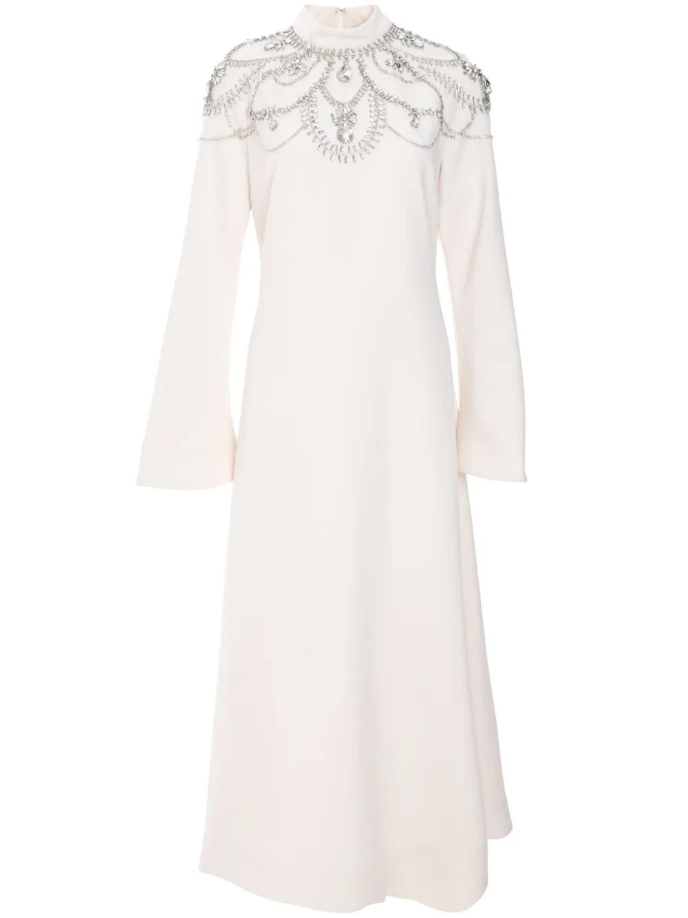 Simkhai Odetta midi-jurk Wit