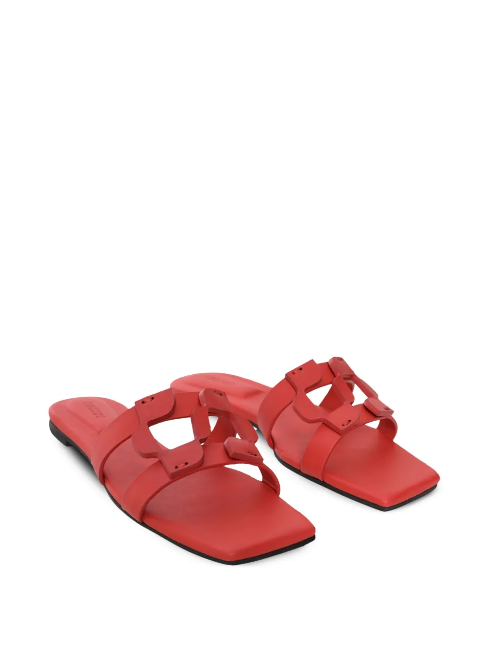 Simkhai leather slides - Rood