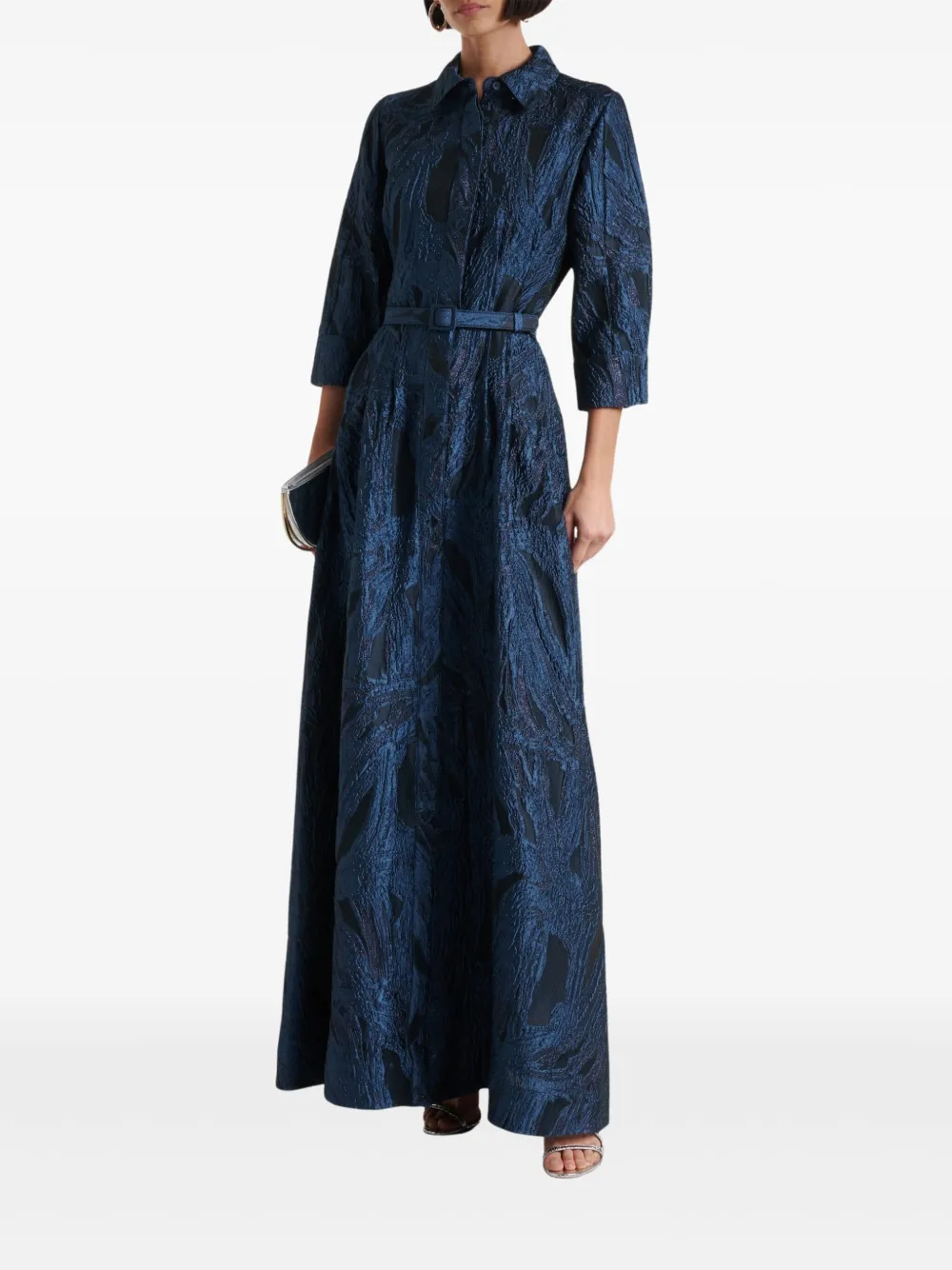 Simkhai Courtney gown - Blauw