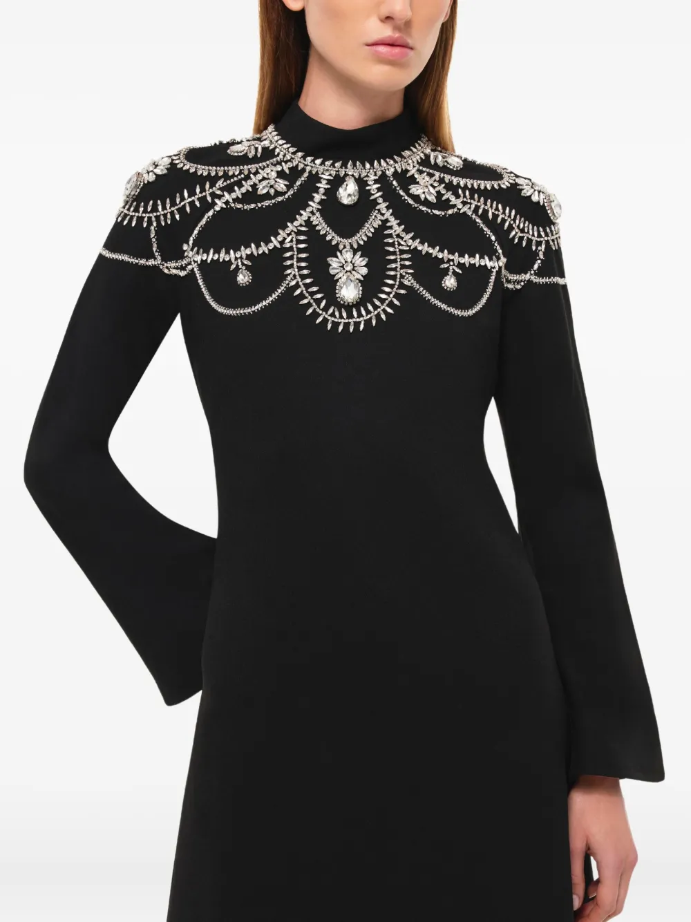 Simkhai Odetta jurk Zwart