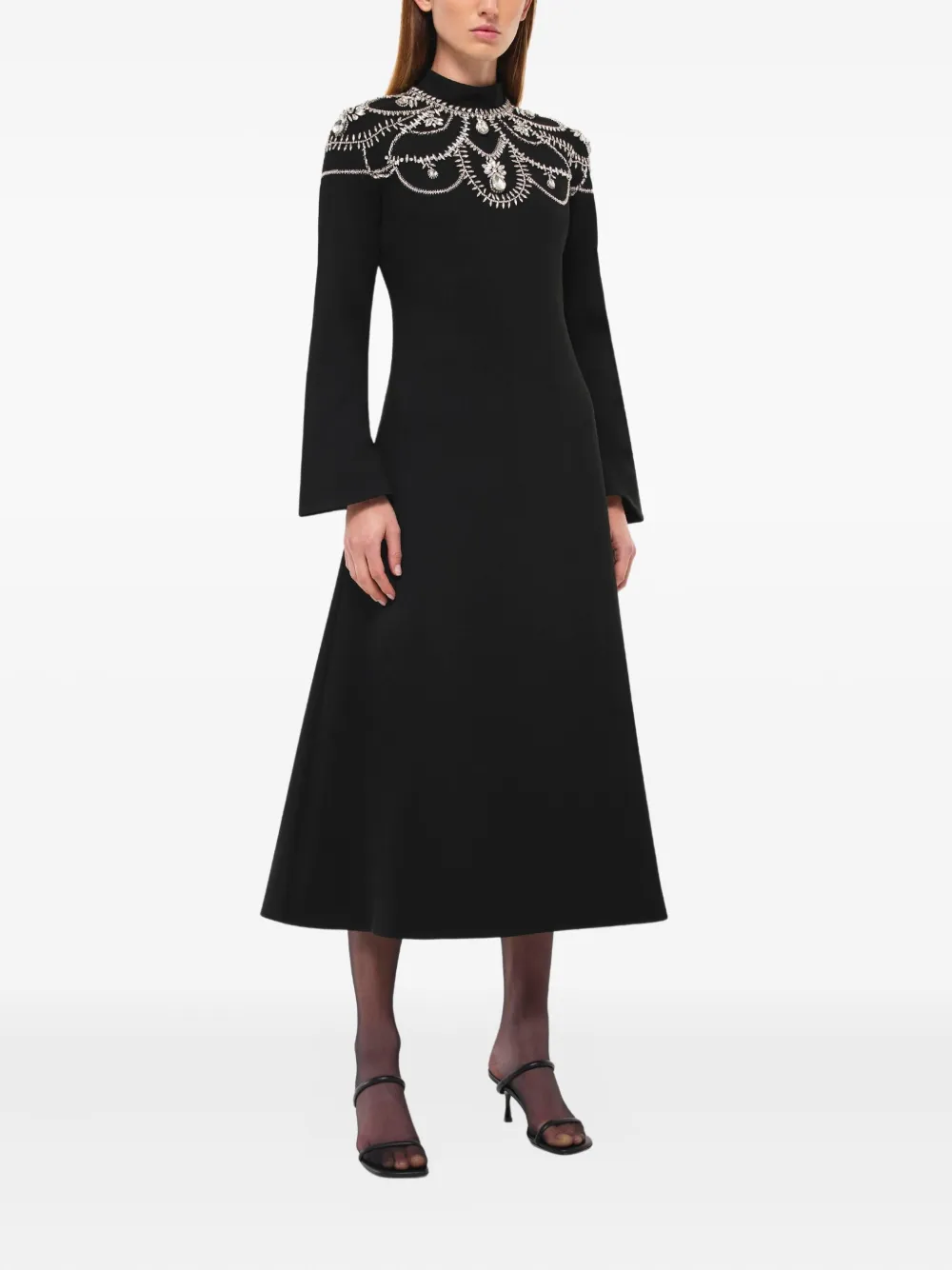 Simkhai Odetta jurk Zwart