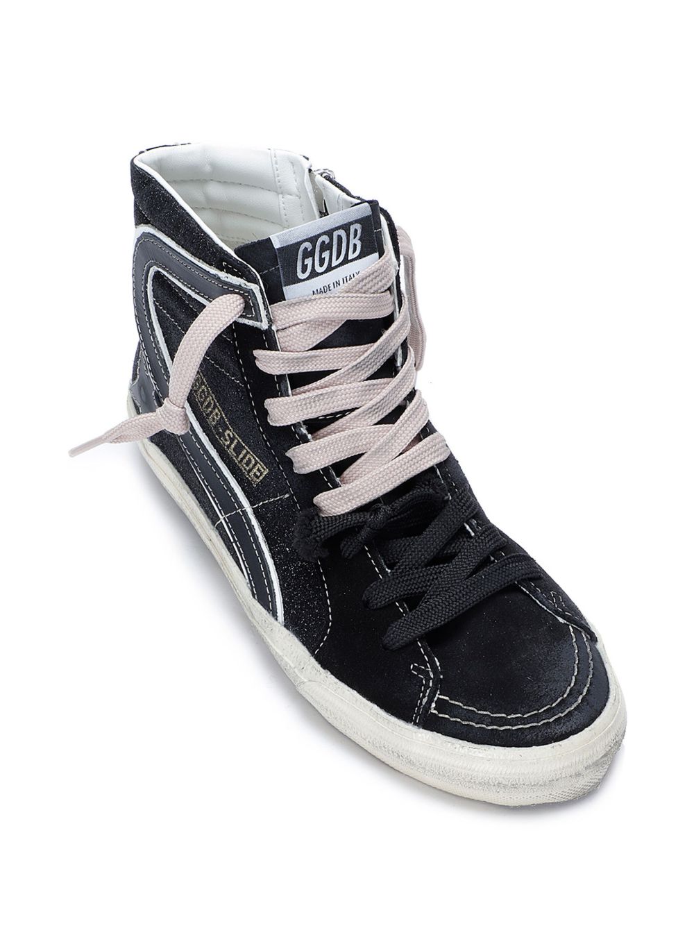 Golden Goose Slide high-top sneakers - Zwart