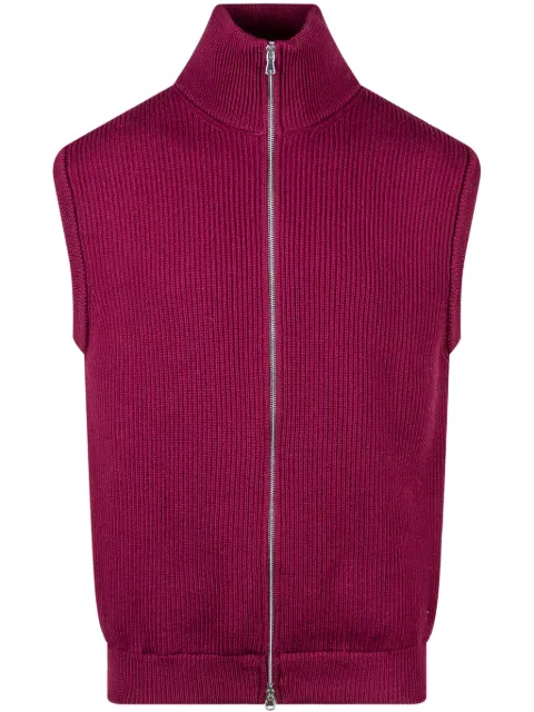 SEVEN GAUGE wool gilet