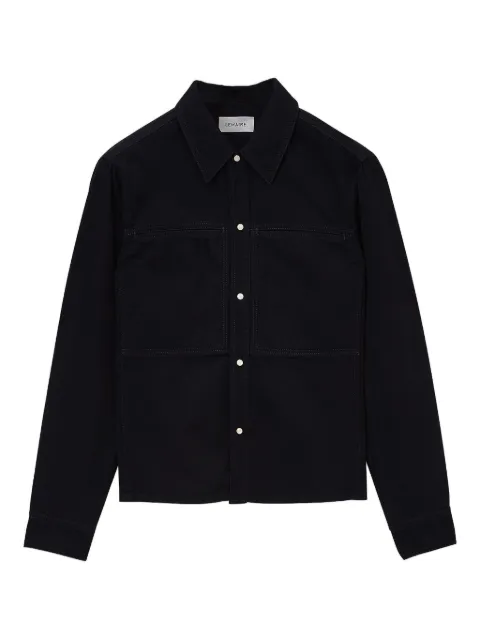LEMAIRE double-pocket cotton denim shirt