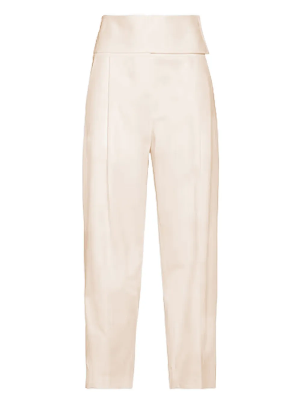 Jil Sander pleated high-waisted trousers - Beige