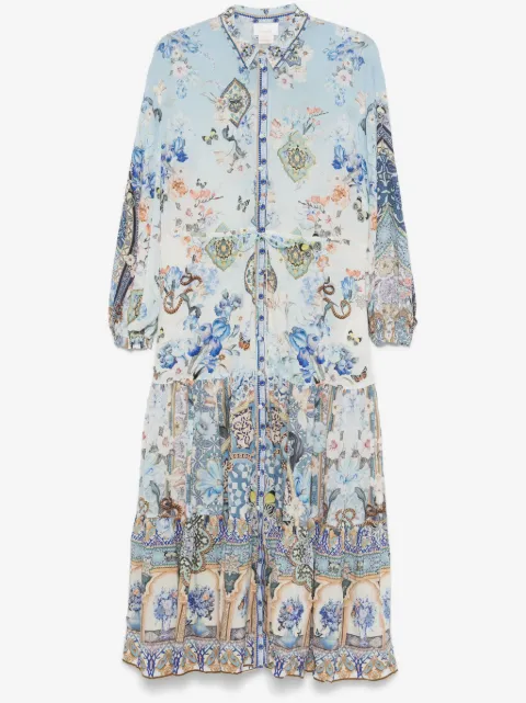 Camilla 알 마니얼 팰리스 메모아르 맥시 드레스