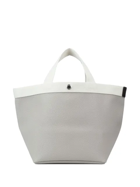 Hervé Chapelier pebbled texture tote bag 