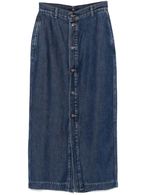7 For All Mankind falda larga Amie