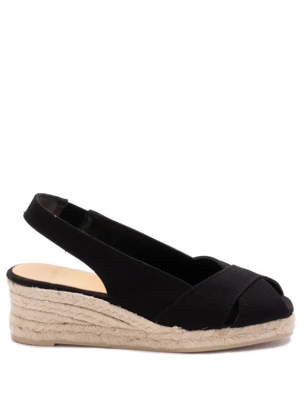 Castañer Diana Espadrilles | Black | FARFETCH HK
