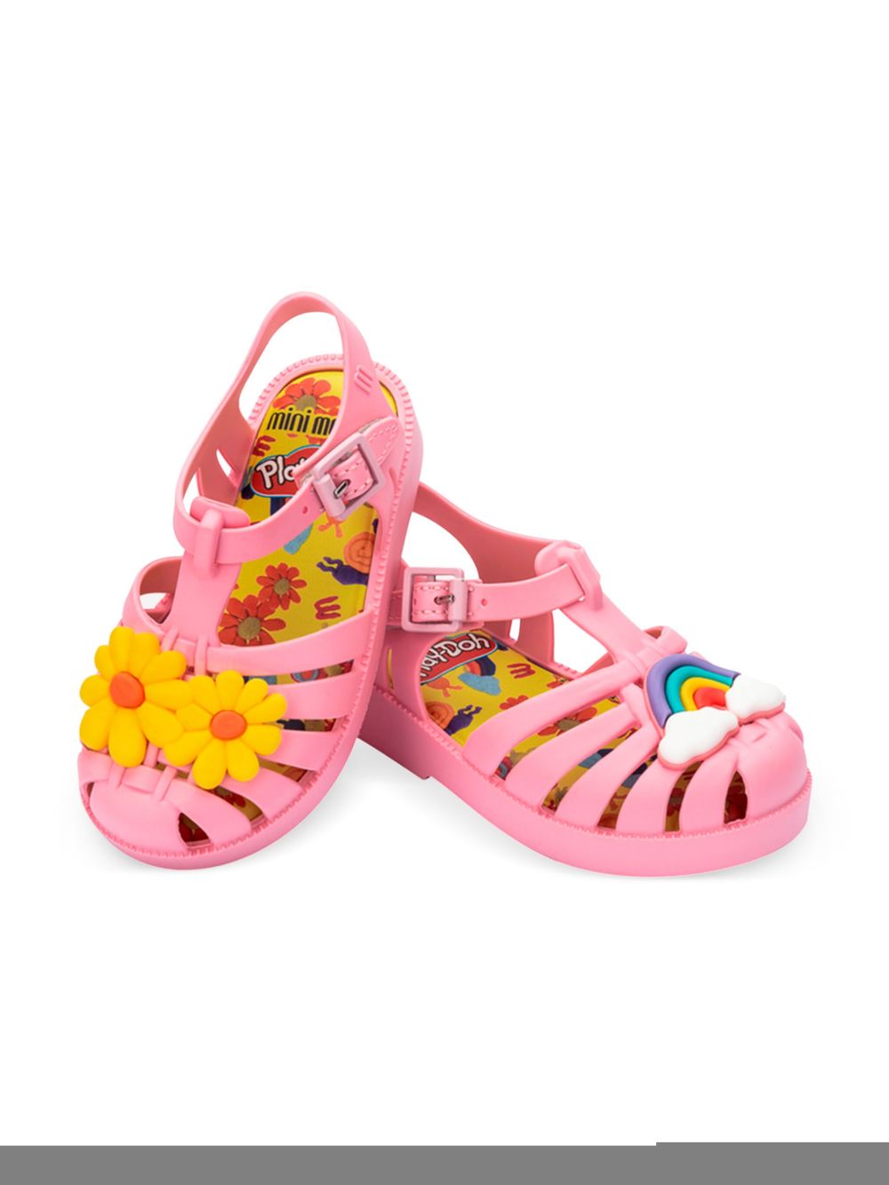 Mini Melissa x Play Doh Possession sandals Pink