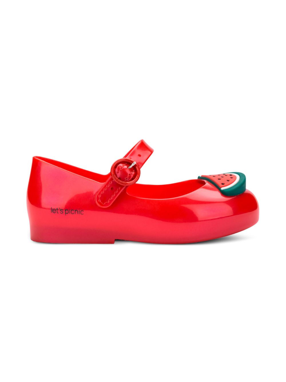 Mini Melissa Sweet Love Picnic ballerina's - Rood