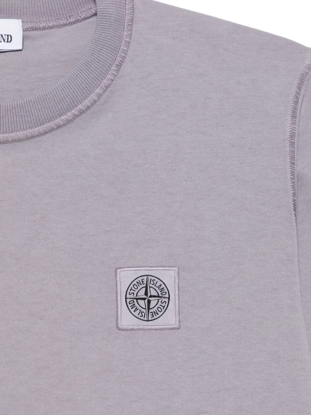 STONE ISLAND JUNIOR LOGO-PATCH T-SHIRT