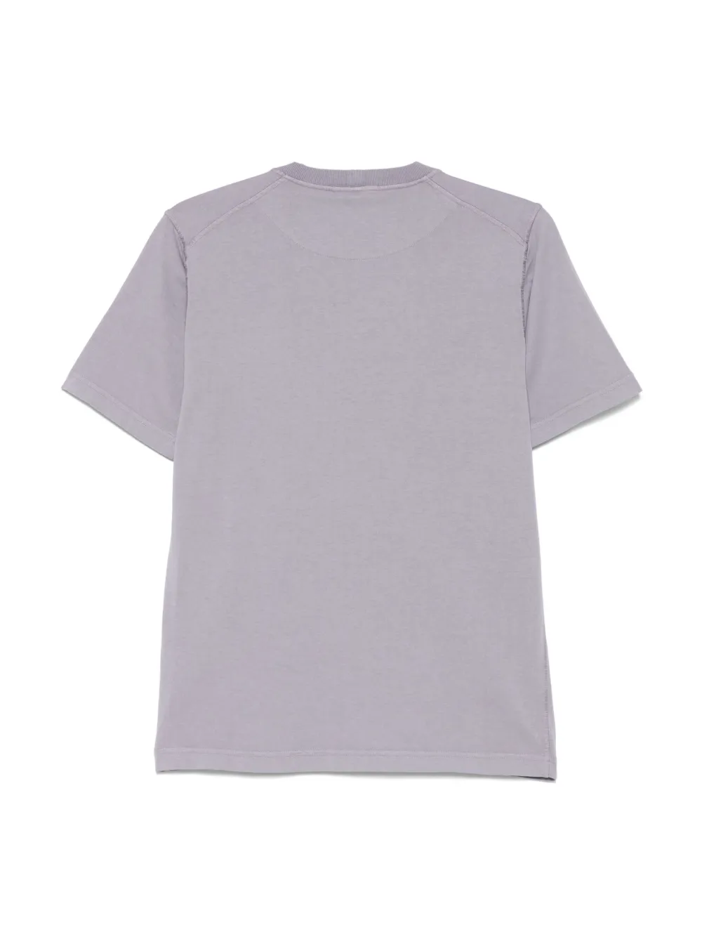 stoneislandjunior Stone Island Junior T-shirt met logopatch - Paars