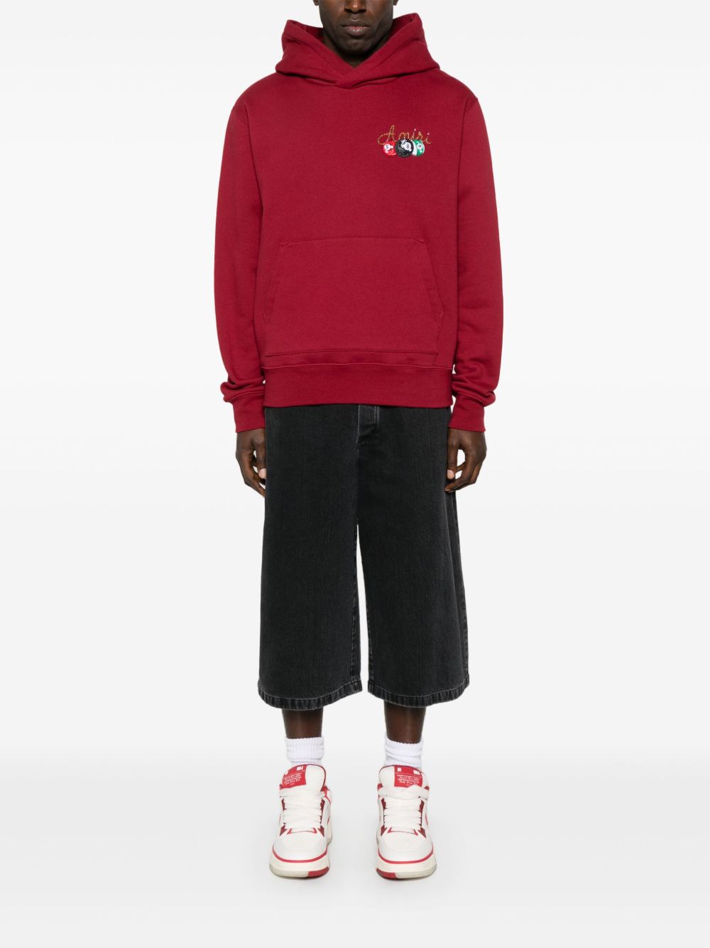 AMIRI Pool Cue hoodie - Rood