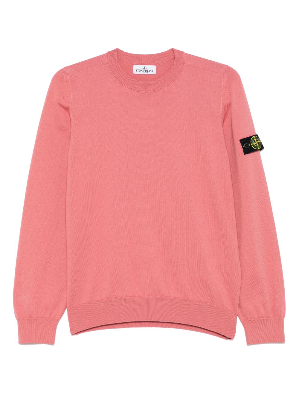 Stone Island Junior Compass-badge sweater - Pink