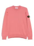 Stone Island Junior Compass-badge sweater - Pink