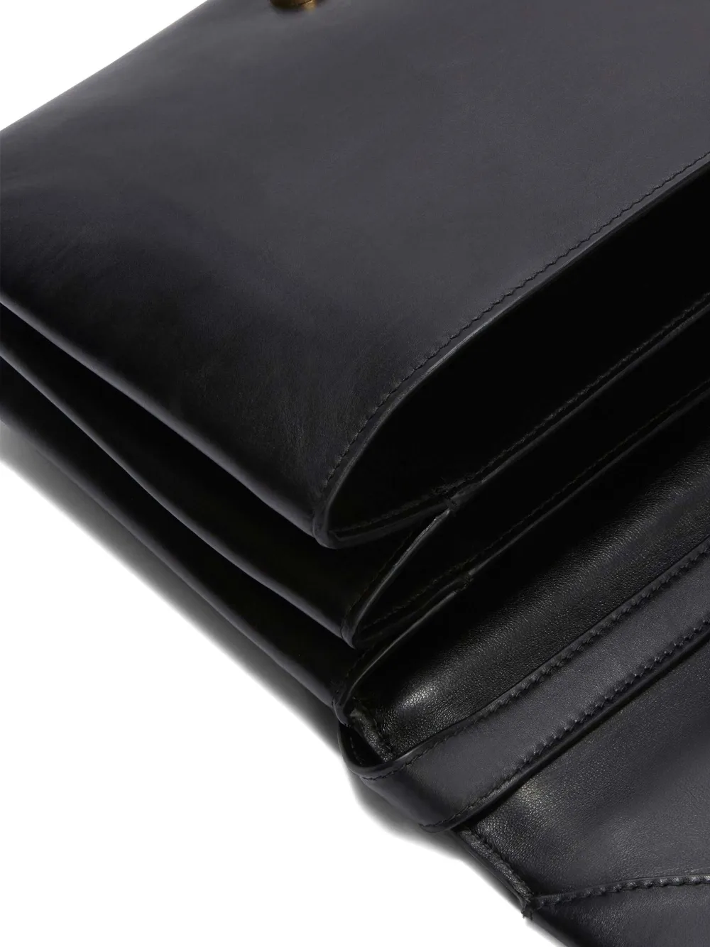 Jil Sander Medium Carnet clutch Zwart