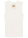 Uma Wang ribbed-knit vest - Neutrals