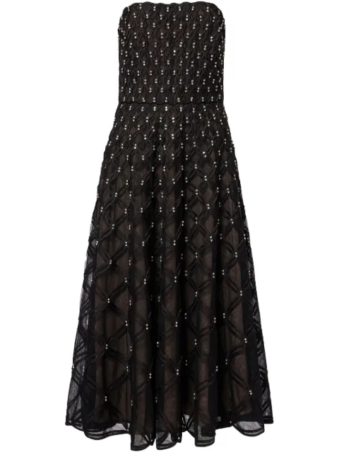Simkhai vestido midi Xolani