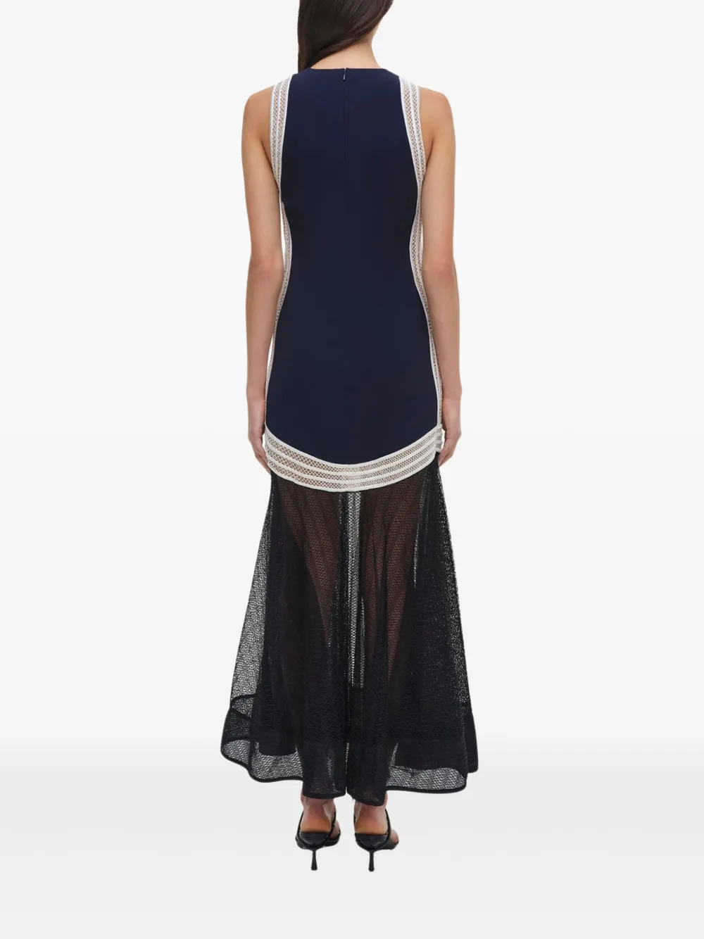 Simkhai Zakaria midi-jurk Blauw