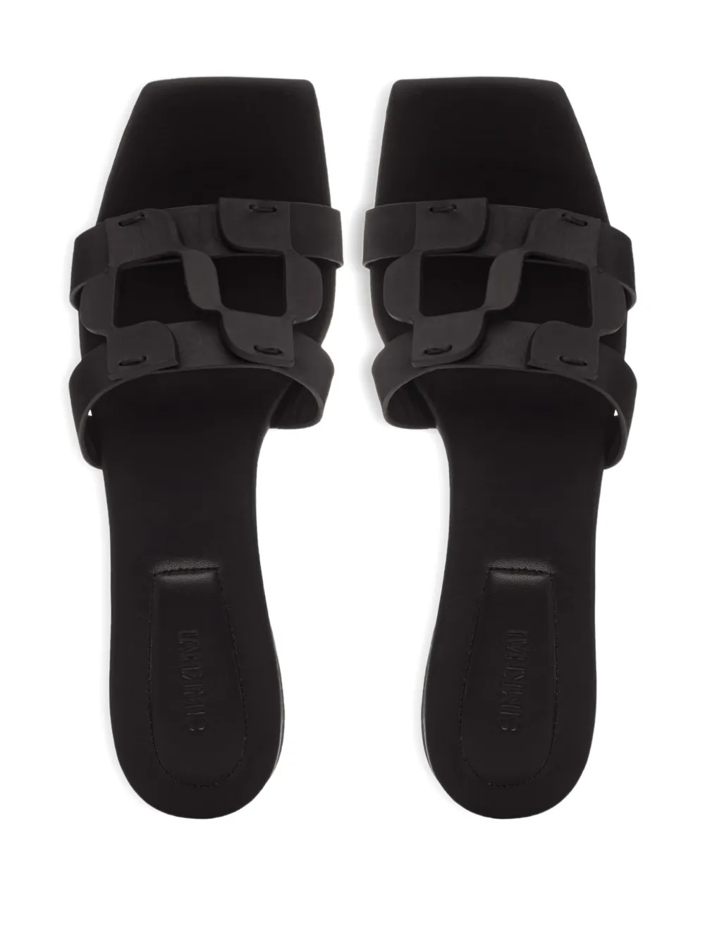 Simkhai Sandalen met monogram-detail Zwart
