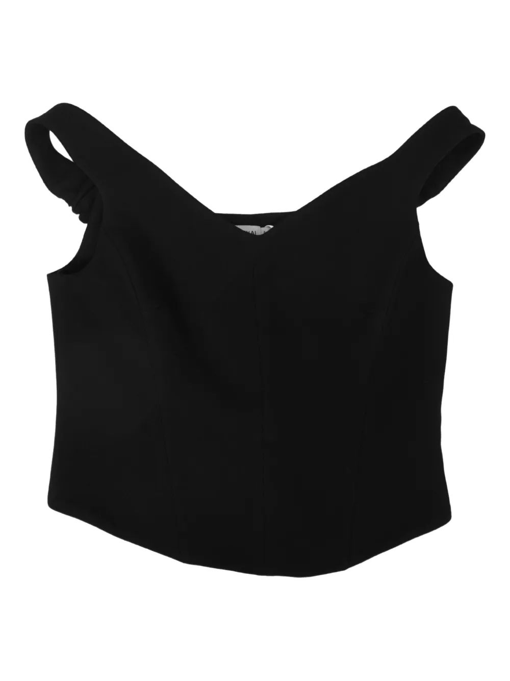 Simkhai Emri off-shoulder top | Black | Image 1