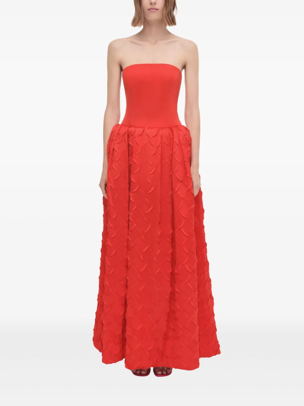 Simkhai Azriel gown - Rood