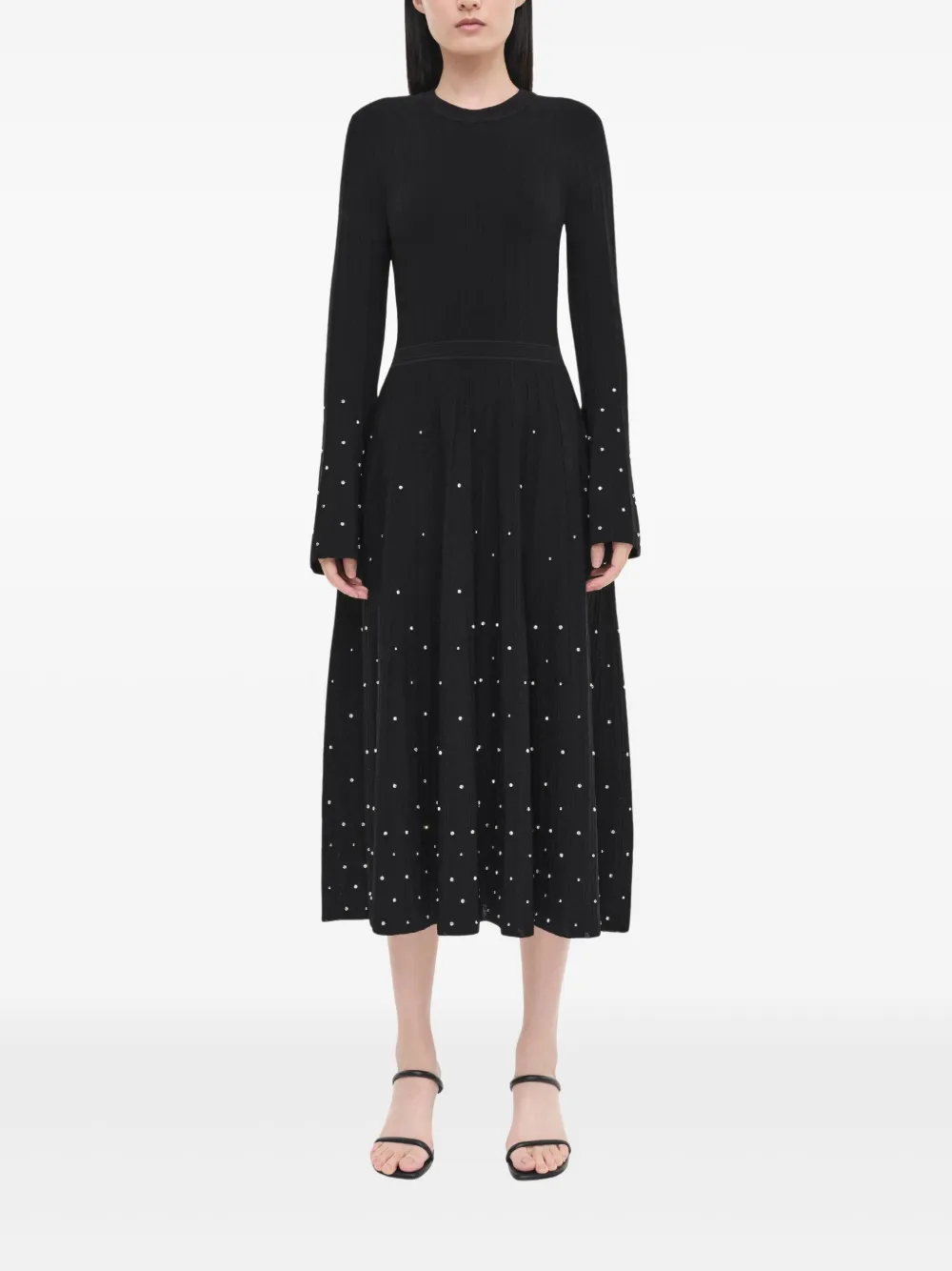 Simkhai Pruitt midi dress - Zwart