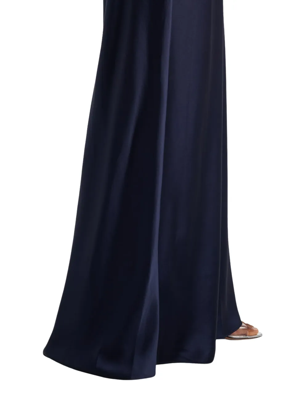 Shop Simkhai Kiri Maxi Skirt In Blue