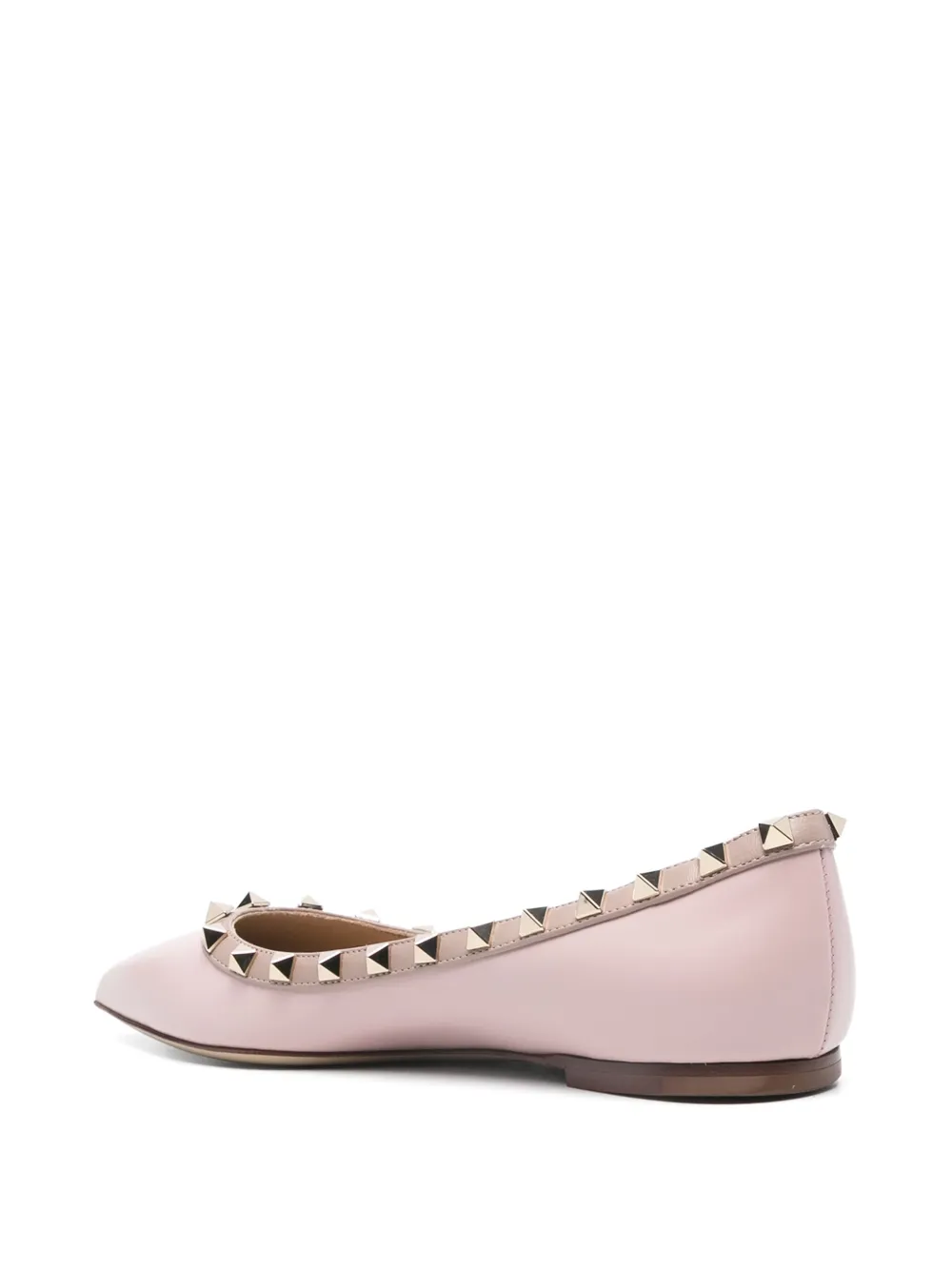 Valentino Garavani Rockstud ballet flats Pink