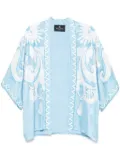 ETRO printed jacket - Blue