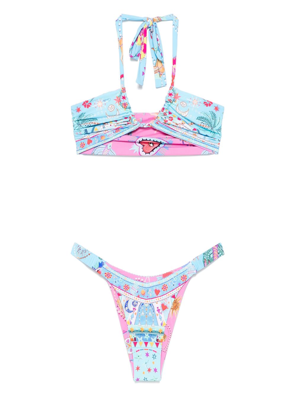 CAMILLA REVERSIBLE PRINTED BIKINI