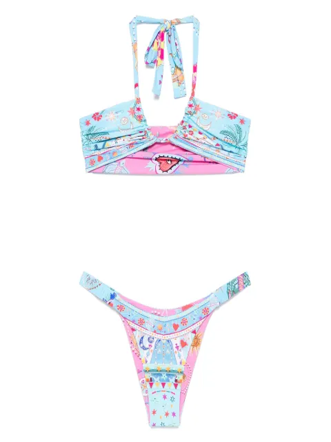 Camilla bikini reversible estampado